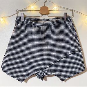 Plaid Skort